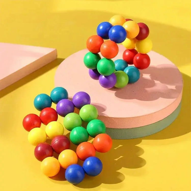 Atomic Ball Unique Toy, Stress Relieving Magic Ball Toy, Flexible Jionts Stress Relief Desk Sculpture Toy Atomic Ball Unique Toy, Stress Relieving Magic Ball Toy, Flexible Jionts Stress Relief Desk Sculpture Toy